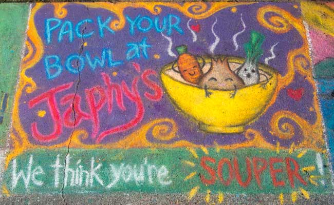 Japhy's Pastels On The Plaza 2014